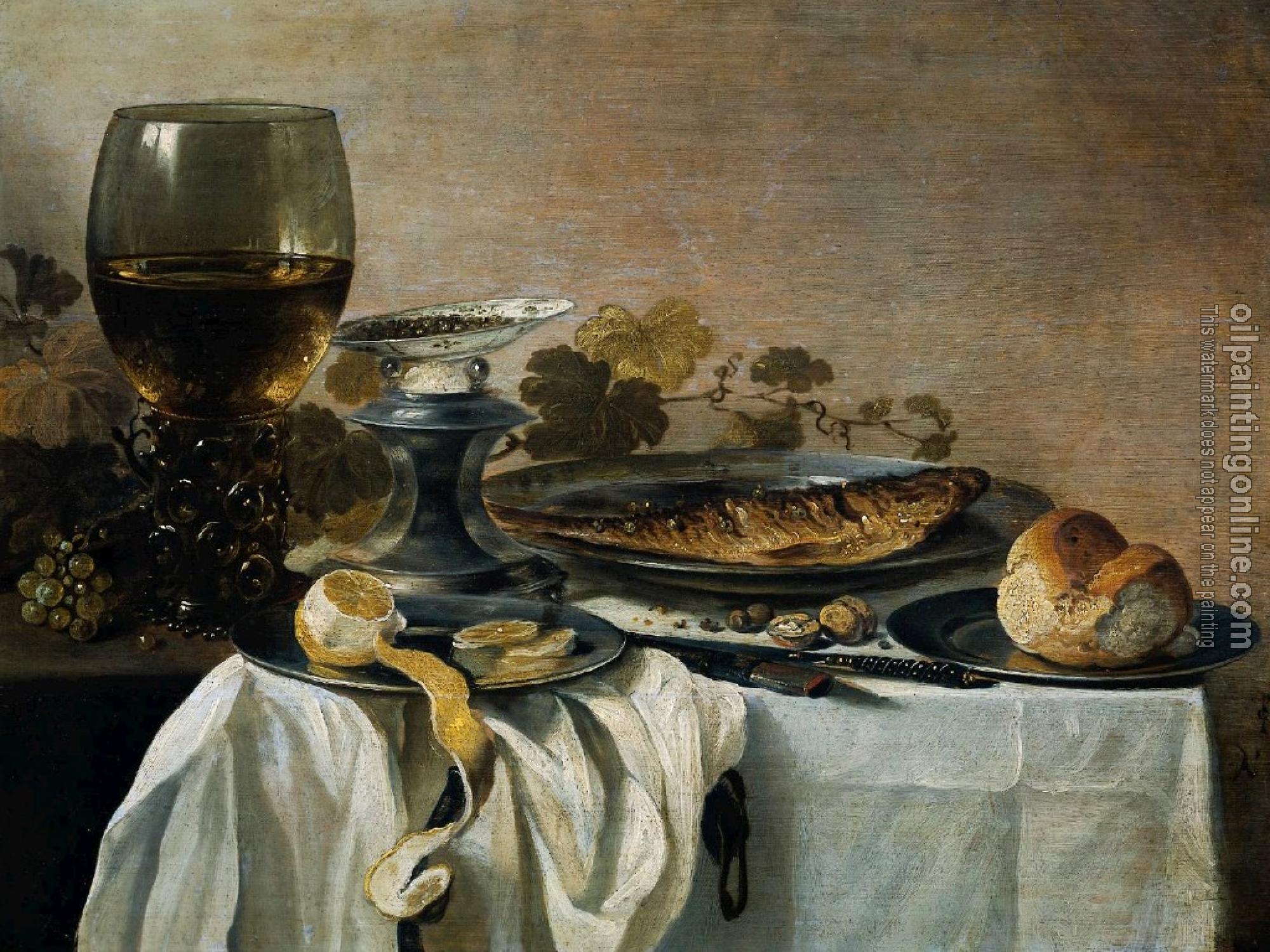 Claesz, Pieter - Still Life with Fish